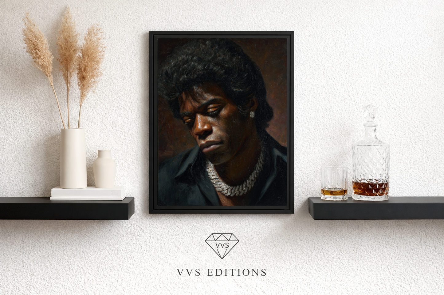 The Fire | Framed canvas