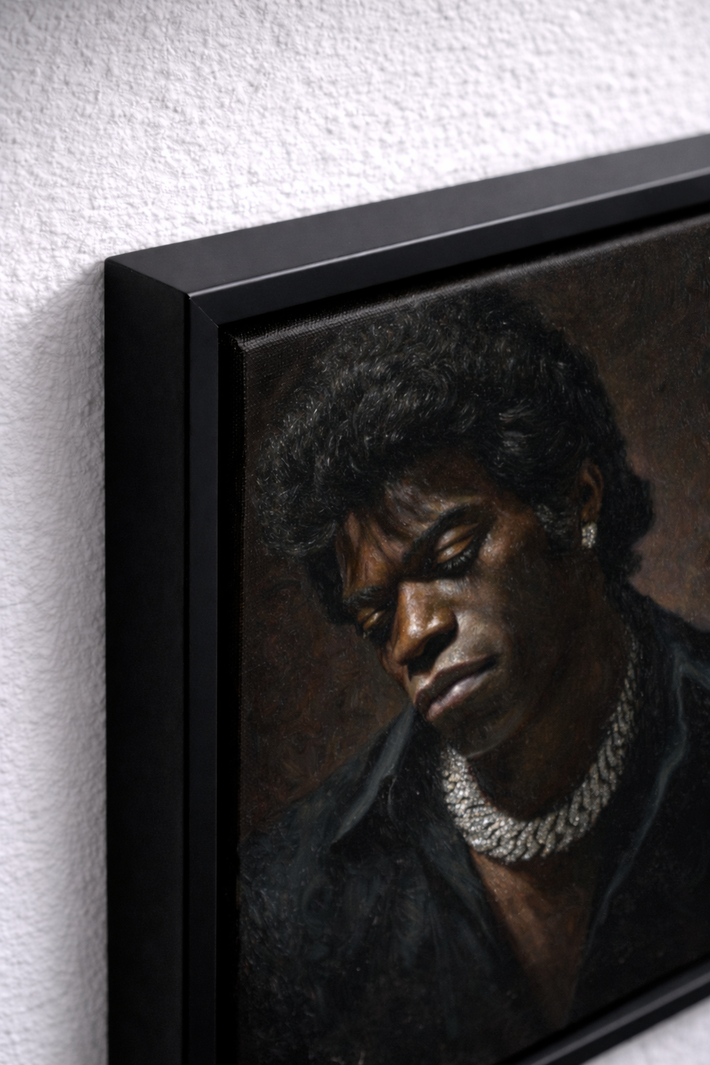 The Fire | Framed canvas