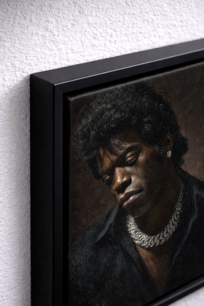 The Fire | Framed canvas