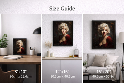 The Muse | Framed canvas