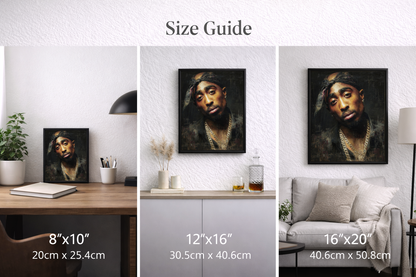 The Revolutionary | Framed canvas