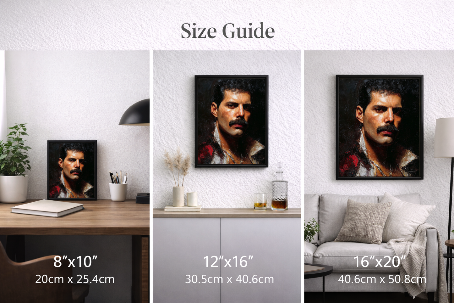 The Showman | Framed canvas