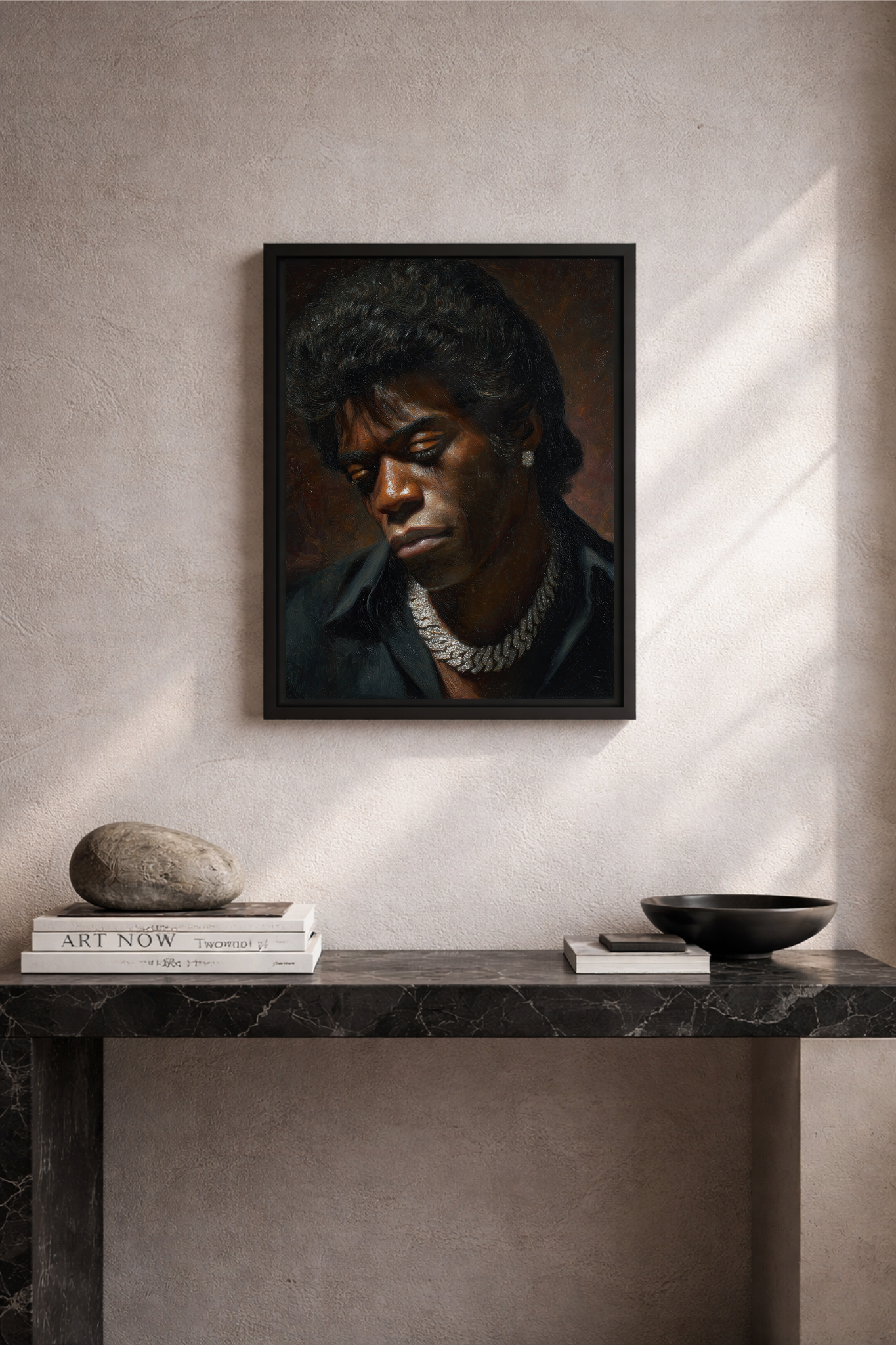 The Fire | Framed canvas