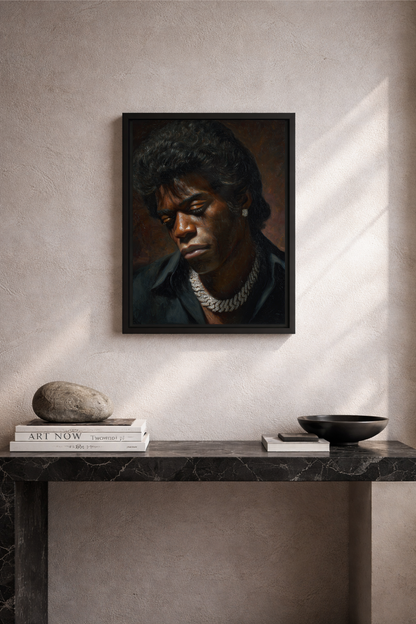 The Fire | Framed canvas