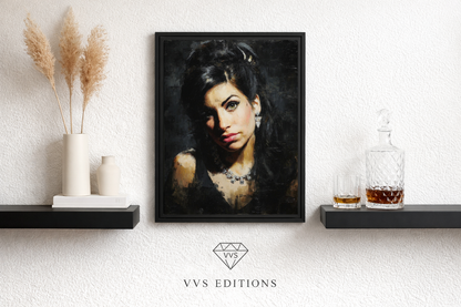 The Siren  | Framed Canvas