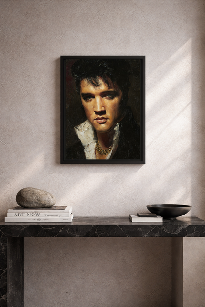 The King | Framed canvas