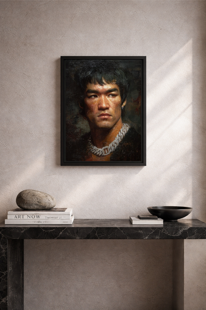 The Dragon | Framed Canvas